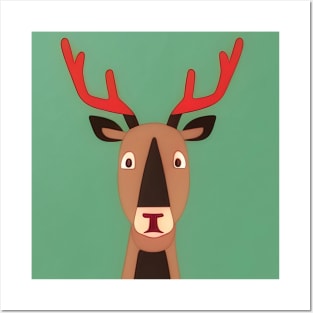 Reindeer Souvenir Posters and Art